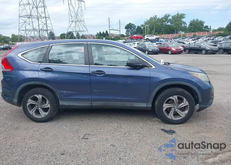 2013 Honda Cr-V из США, поврежденный, VIN ELANMATIAS